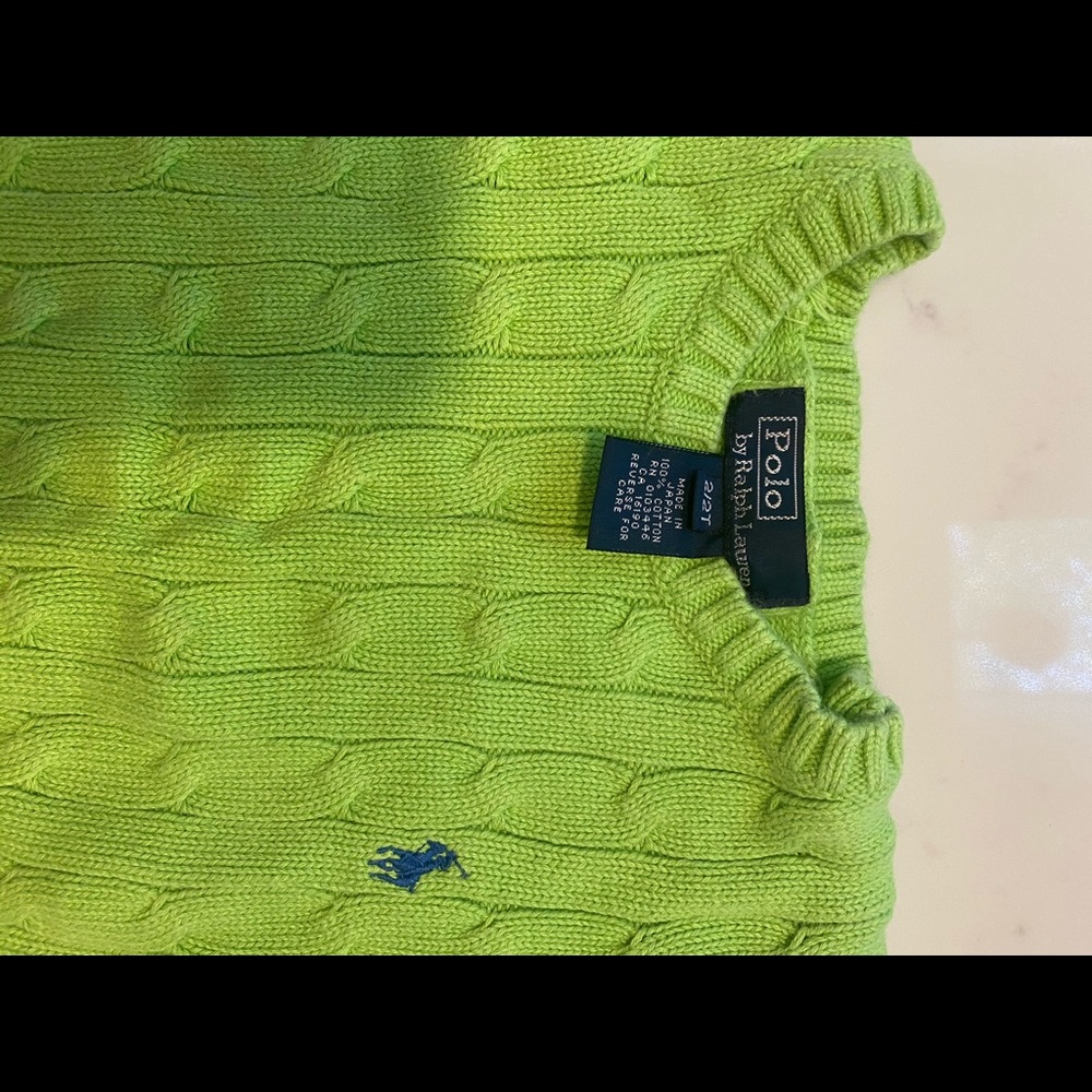 Boys Polo Ralph Lauren cable knit sweater